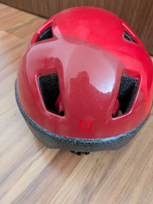 Casca ciclism BTWIN 500 Roșu copii