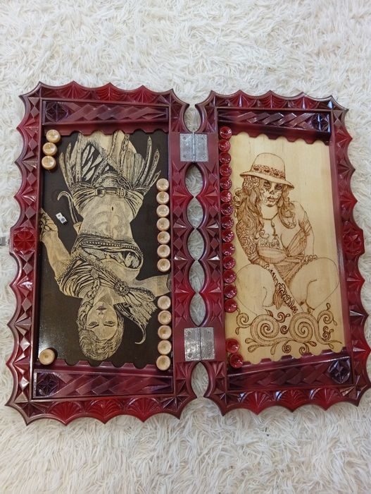 Нарды ручная работа