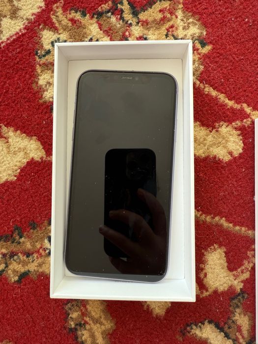 Айфон 11,64 гб,емкость 75%,ремонтқа түспеген,сынбаған