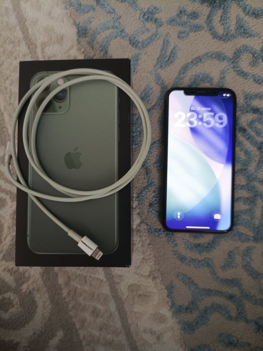 Iphone 11 pro зеленый цвет Обмен бар