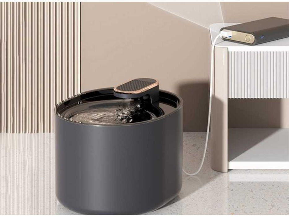 Авто поилка за куче и котка фонтан с филтър