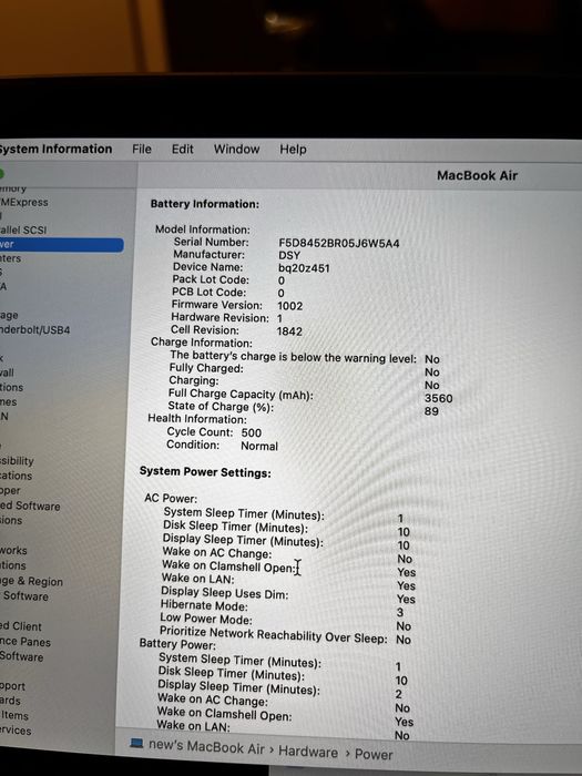 MacBook Air Retina 13-inch, 2018, 128gb + адаптер