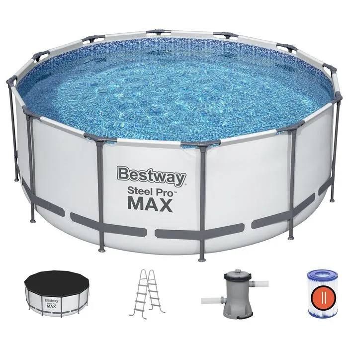 Intex bestway 457х122 бассейн комплект