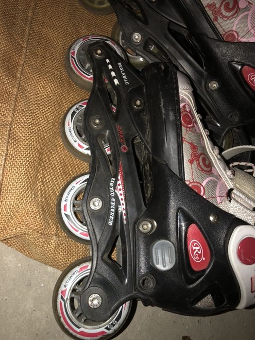 Role cu roti silicon si/sau patine reglabile 37-40 perfecte