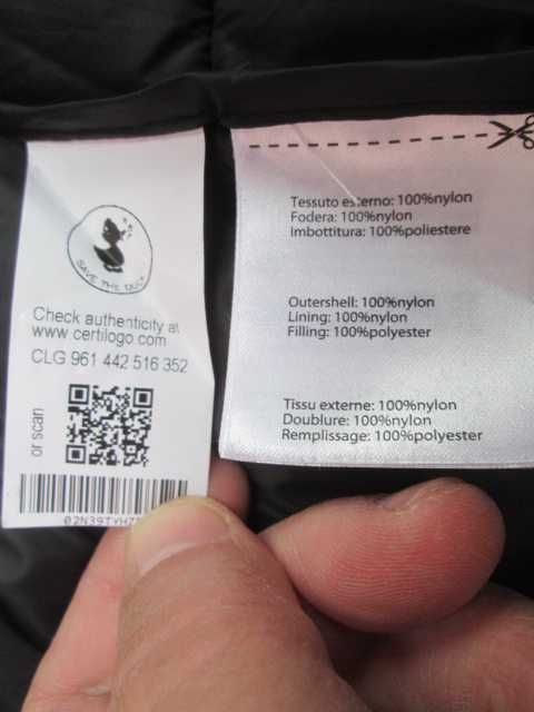 SAVE THE DUCK дамско марково ватирано яке размер 2 (Размер-S).