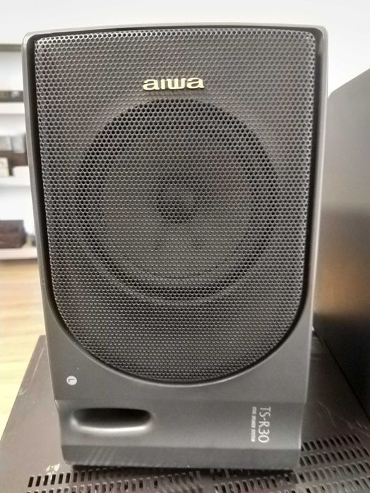 Boxe active monitoare Aiwa TS-R30 cu telecomanda, Japan