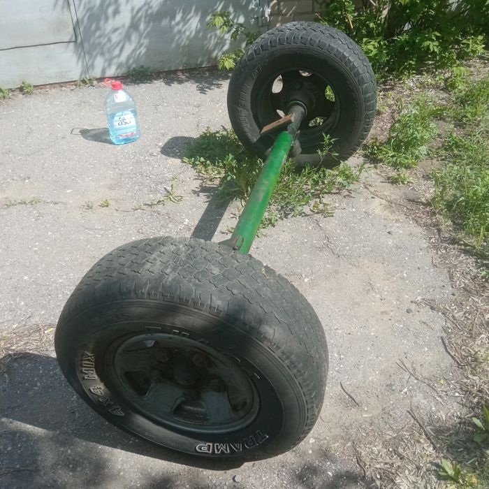 Оси на прицеп поворотные