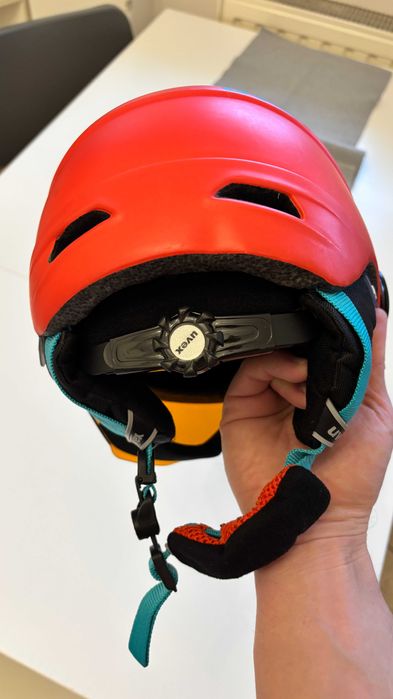 Cască schi Uvex copii cu vizieră integrată