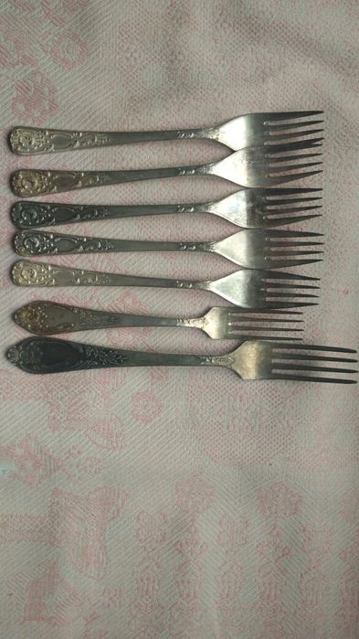 Мельхиоровые приборы СССР.