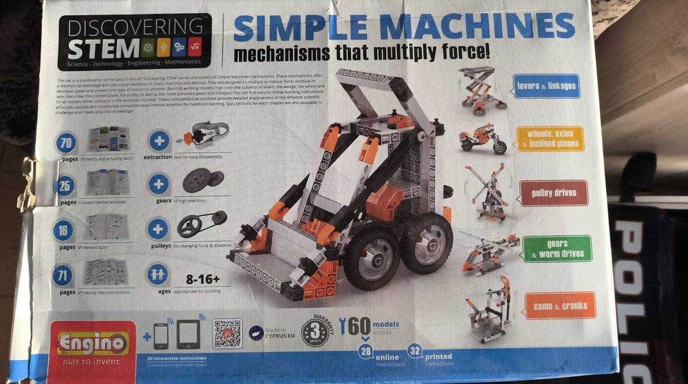 Engino Masini Simple STEM40 16 modele