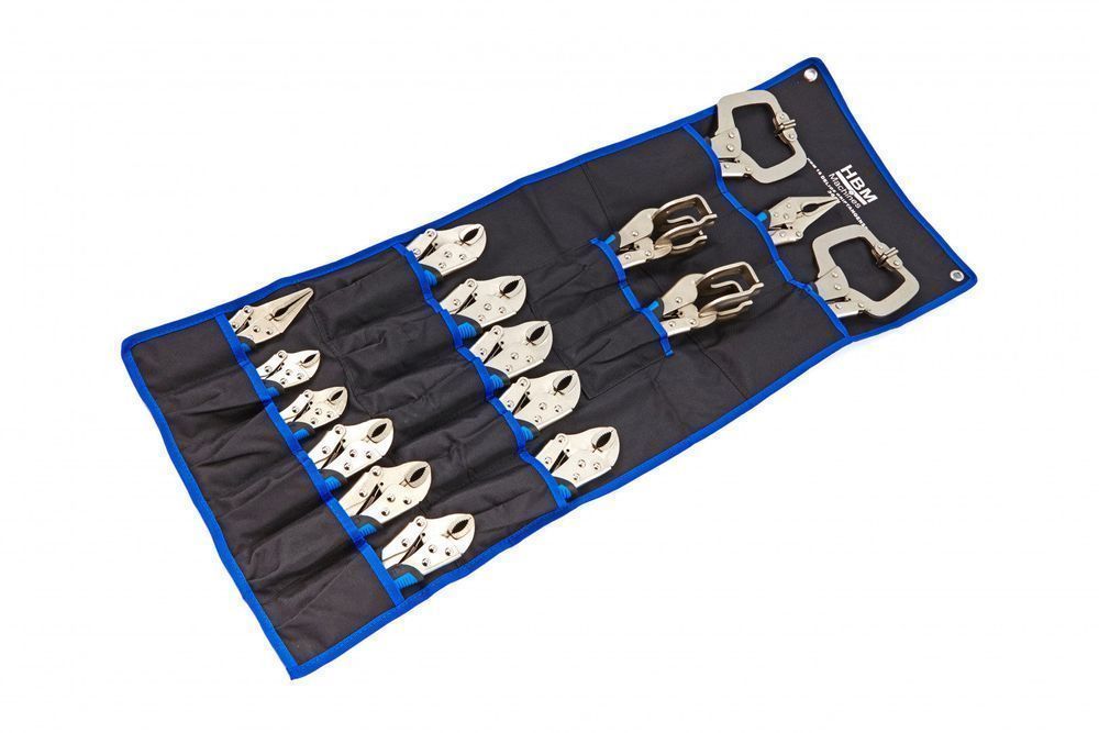 Set clesti autoblocante pt tinichigerie 16 piese