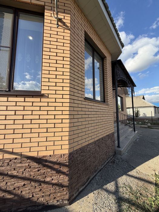 Продается дом с пл 180 кв.м, 2020 г , газоблок.