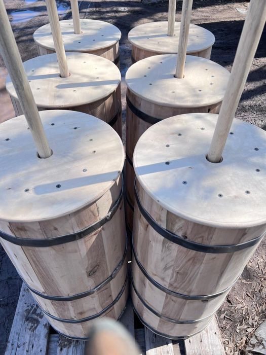 Күбі қайың ағаштан