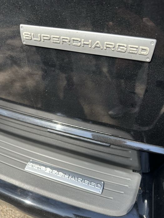 Шильдик Supercharged Range Rover L322