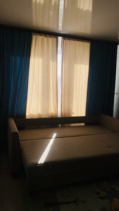 Продам Штор и тюль 5*2.45, материал велюр, тюль сетка