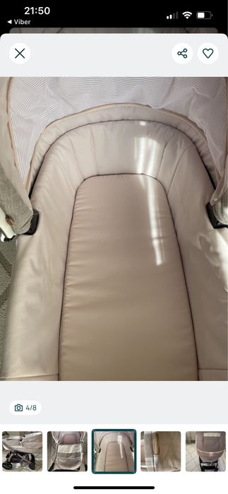 Бебешка количка 2 в 1 Peg Perego Book Modular SLK – много запазена