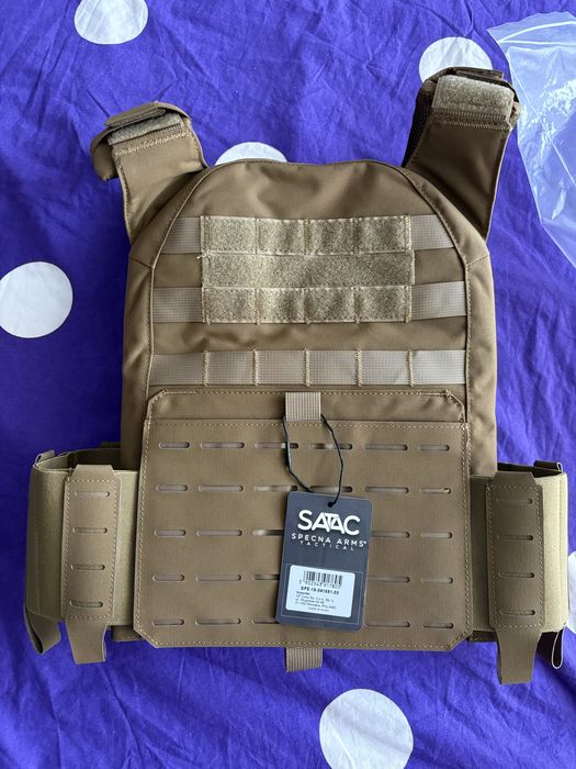 Еърсофт Жилетка  Plate Carrier Specna Arms Tactical  Advanced Vest Tan - чисто нова