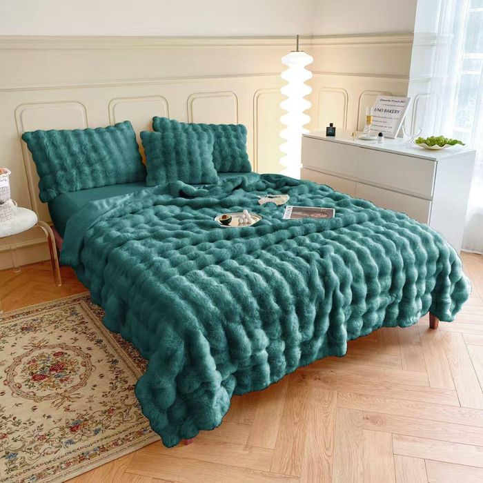 Lenjerie de pat cocolino din blanita de iepuras