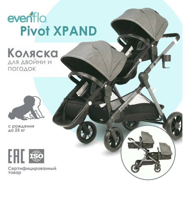 Продам Коляску для двойни