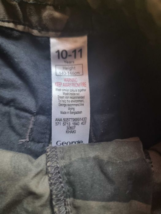 Set camuflaj pentru baieti 10-11 ani