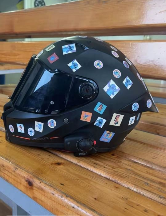 Casca Axxis Fenix cu intercom vancare urgenta