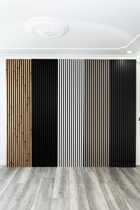 Vand panouri decorative 3D/riflaje mdf /wpc