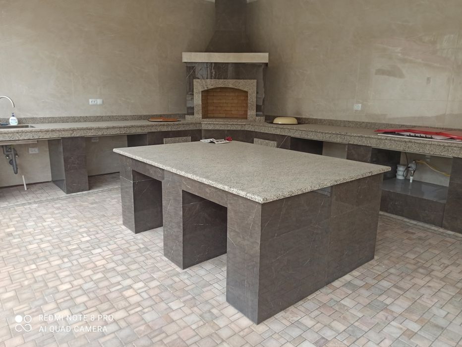 ЛЕТНИЕ КУХНИ Барбекю.  Камин. ПОД ключ