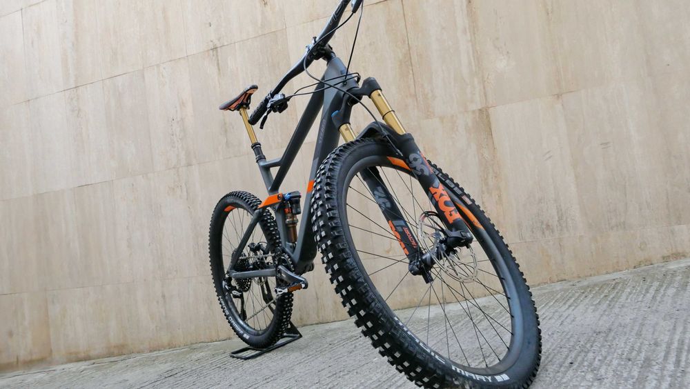 Cube Stereo 140 TM, 27.5, карбон, 13 кг., FOX Factory Kashima 150/140 ход, BOOST, SRAM GX Eagle, Sram Code R