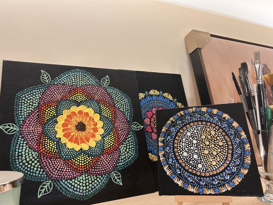 Ръчно рисувани Мандали и картини