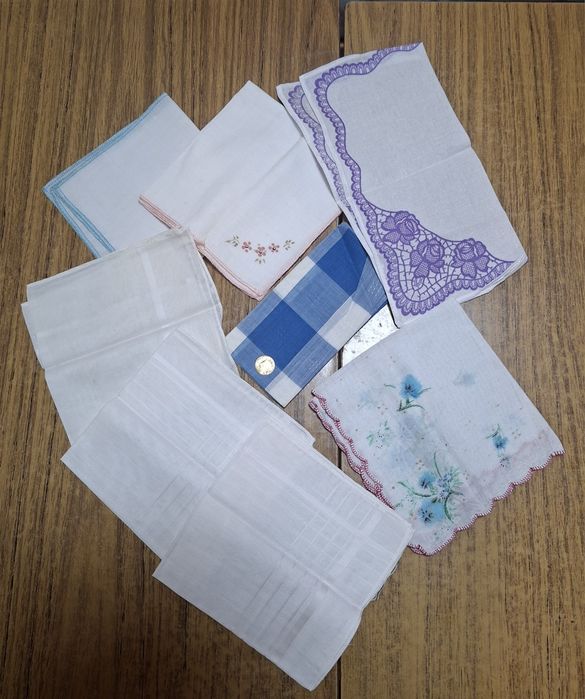 Нови носни кърпи от плат