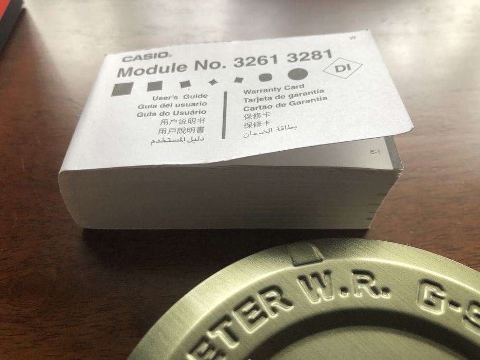 CASIO G-shock G-9300ER Mudman