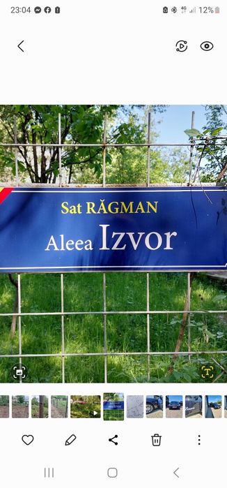 Teren + 3 cabanute  sat Răgman - Breaza