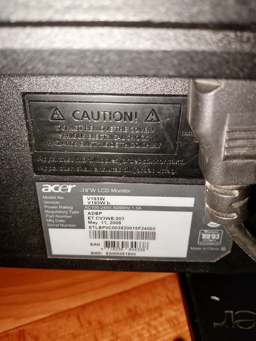 Монитор Acer рабочий