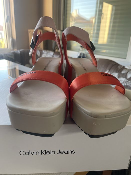 Дамски оригинлни сандали Calvin Klein Jeans