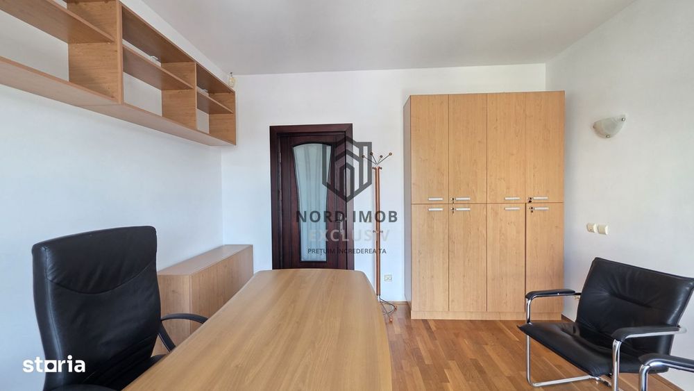 Duplex reprezentativ pentru birouri–4 camere | Recent renovat | 2 lo