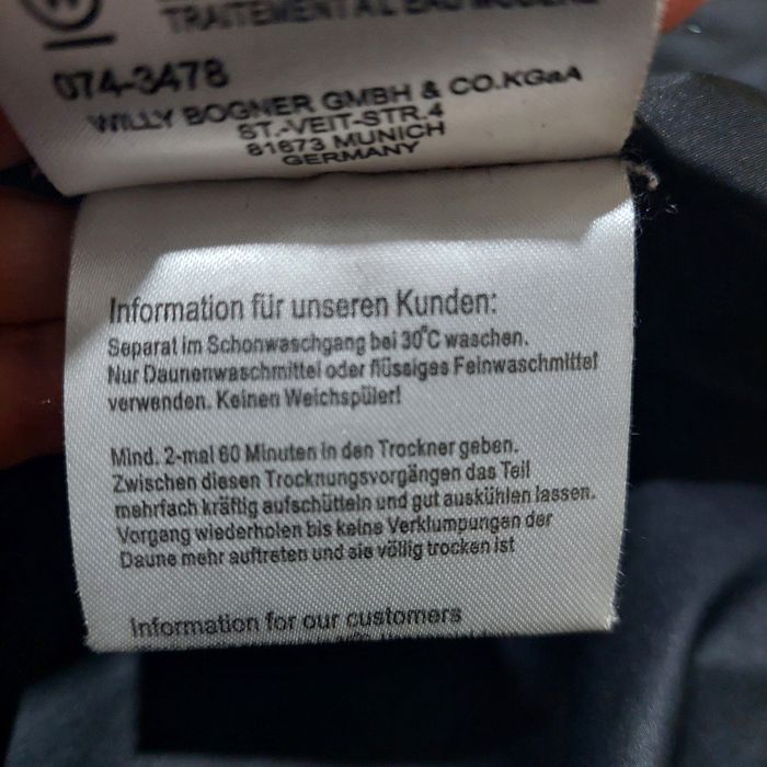 Bogner дамско яке гъши пух L