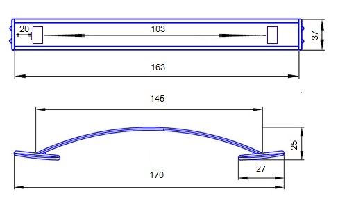 Ручка для картонной коробки