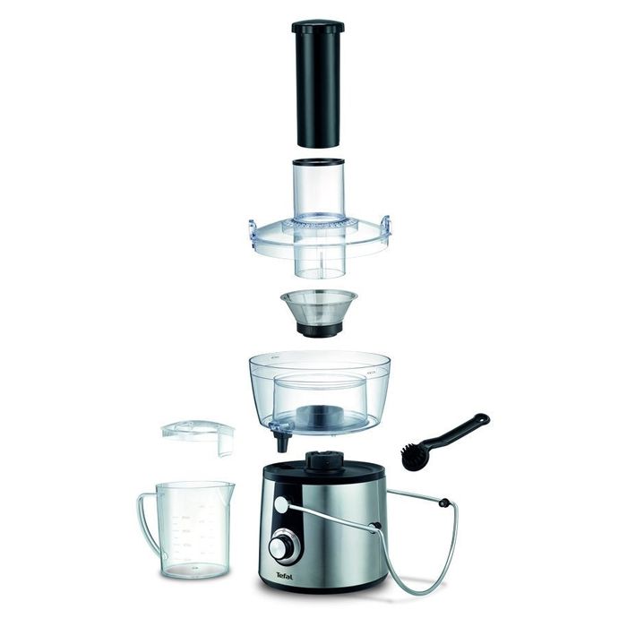 Сокоизстисквачка и Цитруспреса TEFAL ZE550D38 ВМЕСТИМОСТ КАНА ЗА СОК 2 L, СИВ