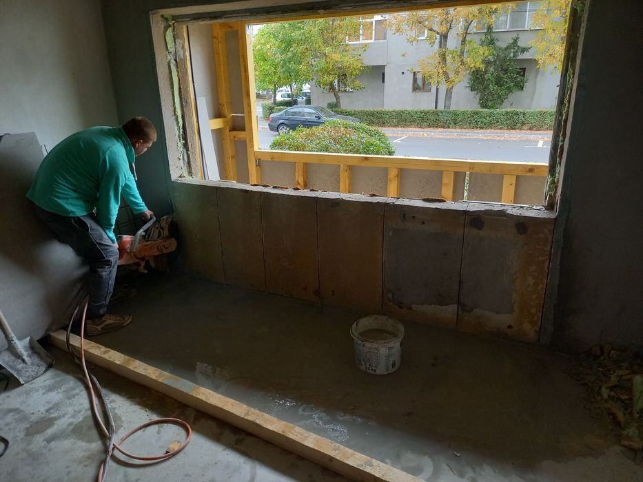 Taiat Taiere Decupare Pereți Beton Decopertare Gresie Faiant Bucuresti