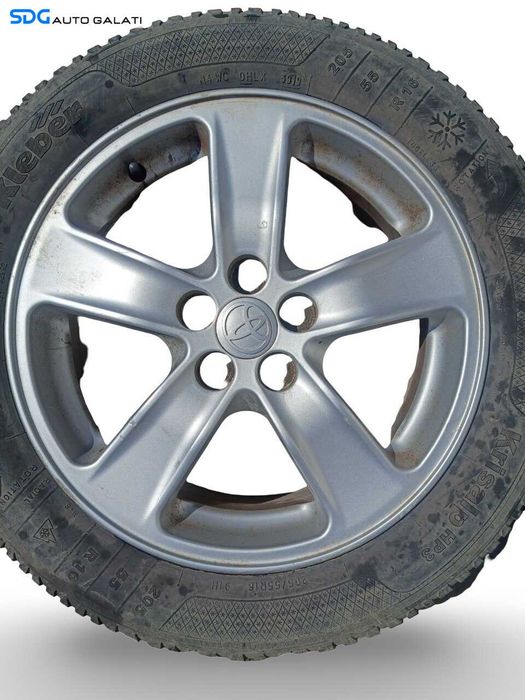 Set 4 Jante Janta Roata Roti Aluminiu 205 55 16 R16 Toyota Verso-S 2009 - 2016 (PZ474T0670Z 16FHx6.5J ET45) [JNT0014]
