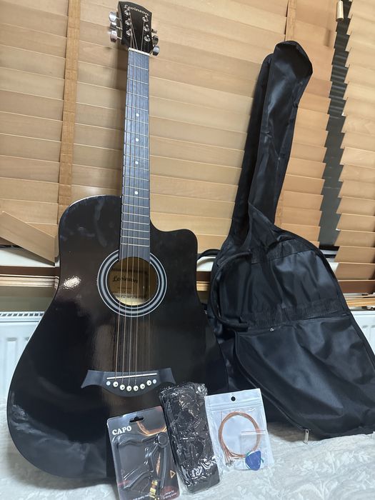 Гитара акустическая Levinson LA-D38-BK Pack 1