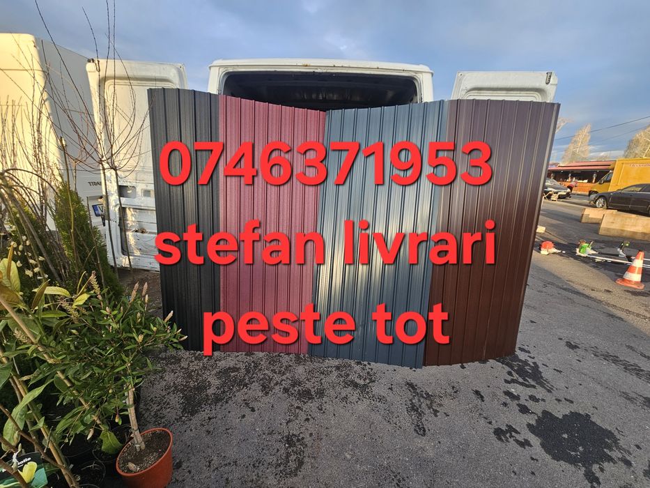 Vând tabla cutata zincata și color