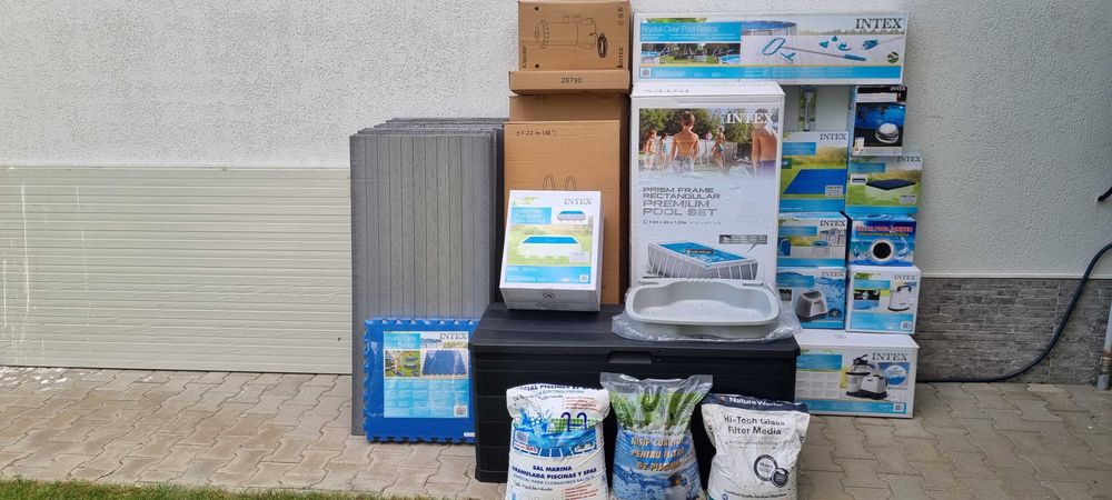 Piscina Intex 400x200x122 + Accesorii