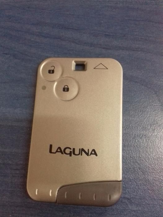 Cartela card Renault Laguna 2 butoane ID46