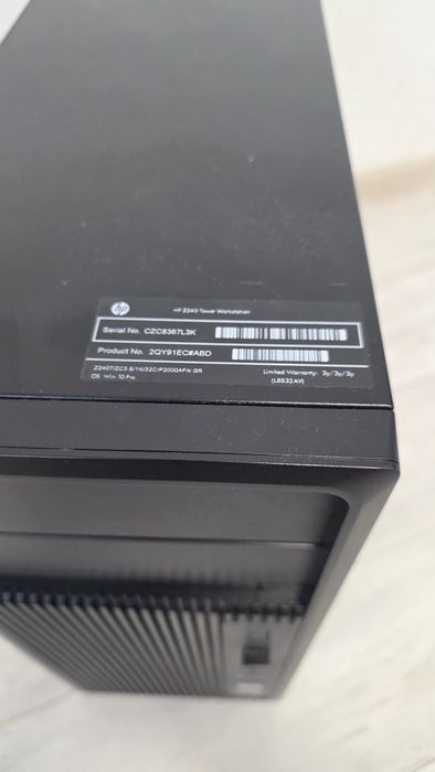 PC Gaming / Workstation HP Z240 | Xeon E3-1270 v6, 16GB DDR4, GTX 1060 6GB, SSD 250GB + HDD 500GB