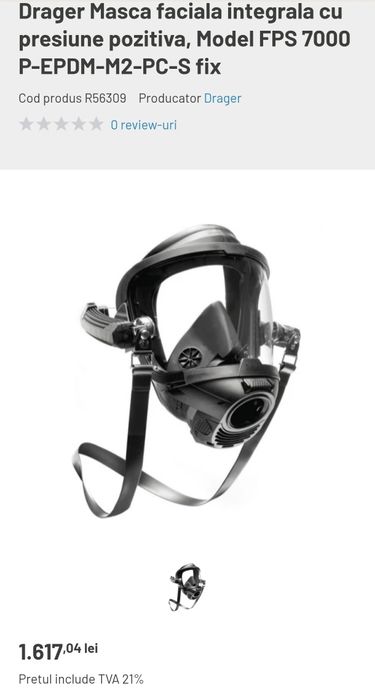 Echipamente individuale de protectie pompieri masca casca Drager psi