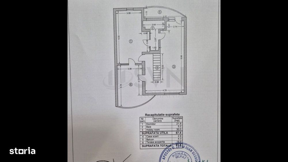 Vila tip duplex 6 camere 180 mp cu gradina Pipera