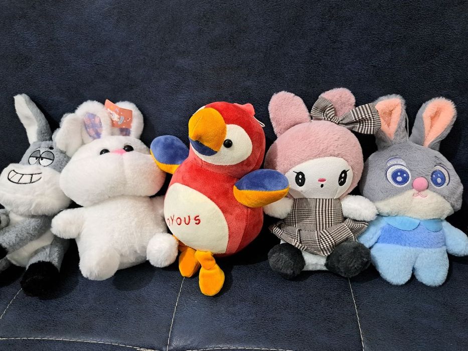 Новые мягкие игрушки плотные По размеру цену разные