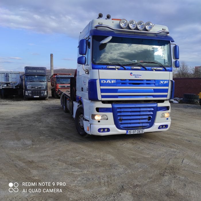 Ofer servicii cu camion cu macara