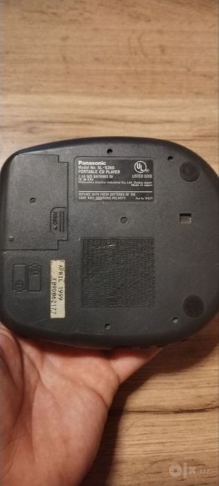 Продается СД плеер Panasonic Portable cd player  Sl-S360